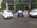 Nissan LEAF, Renault ZOE and Twizy shuttle attendees at TEDGlobal 2013